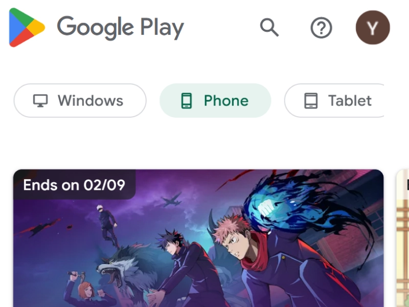 Busca do aplicativo BetDaSorte na Google Play Store