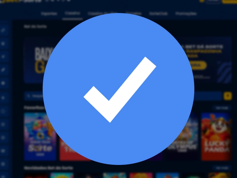 Cadastro na BetDaSorte concluído com sucesso após verificação do e-mail